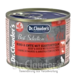 Dr.Clauder’s Best Selection No 8 - konservi ar liellopa un pīles gaļu, ar kartupeļiem