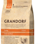 GRANDORF Adult Sterilised sausā barība ar tītaru