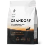 GRANDORF Gastrointestinal (gremošanas traucējumi) sausā barība ar tītaru 1kg