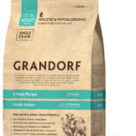 GRANDORF Adult Indoor sausā barība ar 4 veidu gaļu