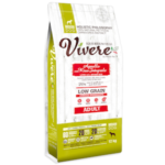 Vivere Adult Medium sausā barība ar jēra gaļu