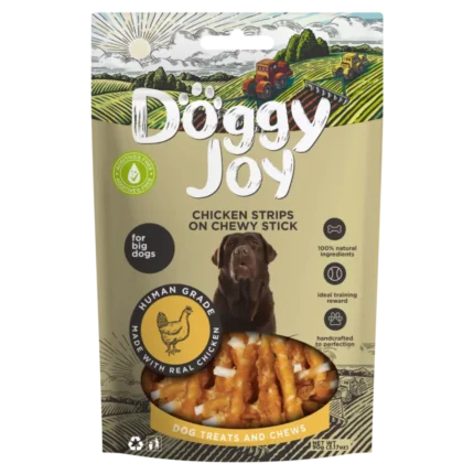 Doggy Joy vistas gaļas košļājamās nūjiņas 90 gr