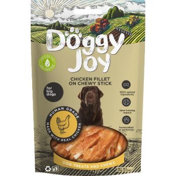 Doggy Joy vistas filejas košļājamās nūjiņas 90 gr