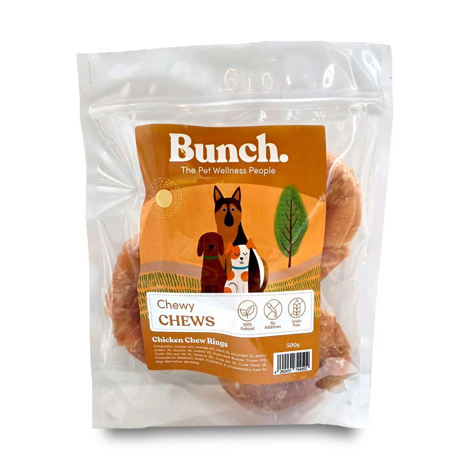 bunch-chicken-chew-rings-02jpg-21517 Vistas,liellopa gardums 500g - Image 1